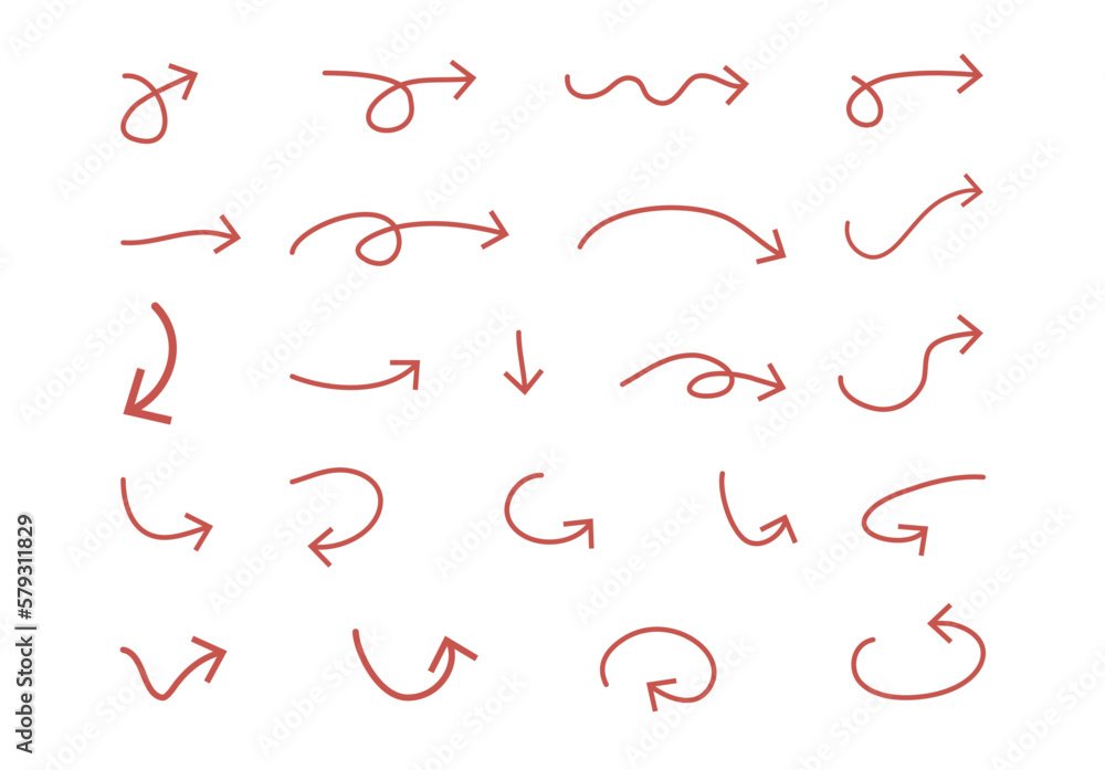 Arrow symbol with fluid or circle shape Arrow symbol with fluid or circle shape