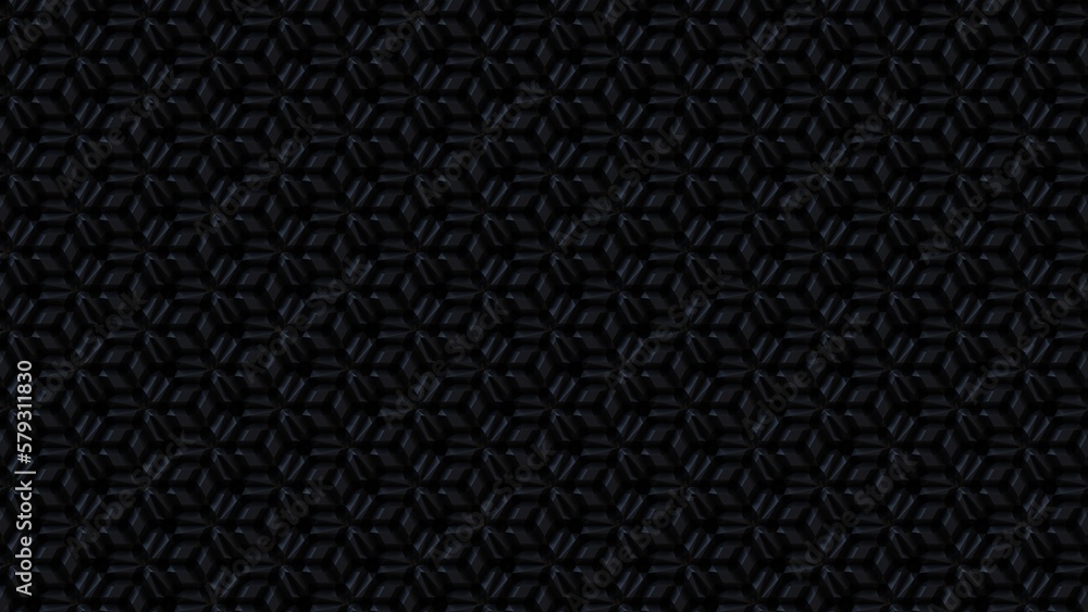 3D Futuristic triangles dark black background mosaic tile Abstract lowpoly geometric grid pattern 3D Futuristic triangles dark black background mosaic tile Abstract lowpoly geometric grid pattern