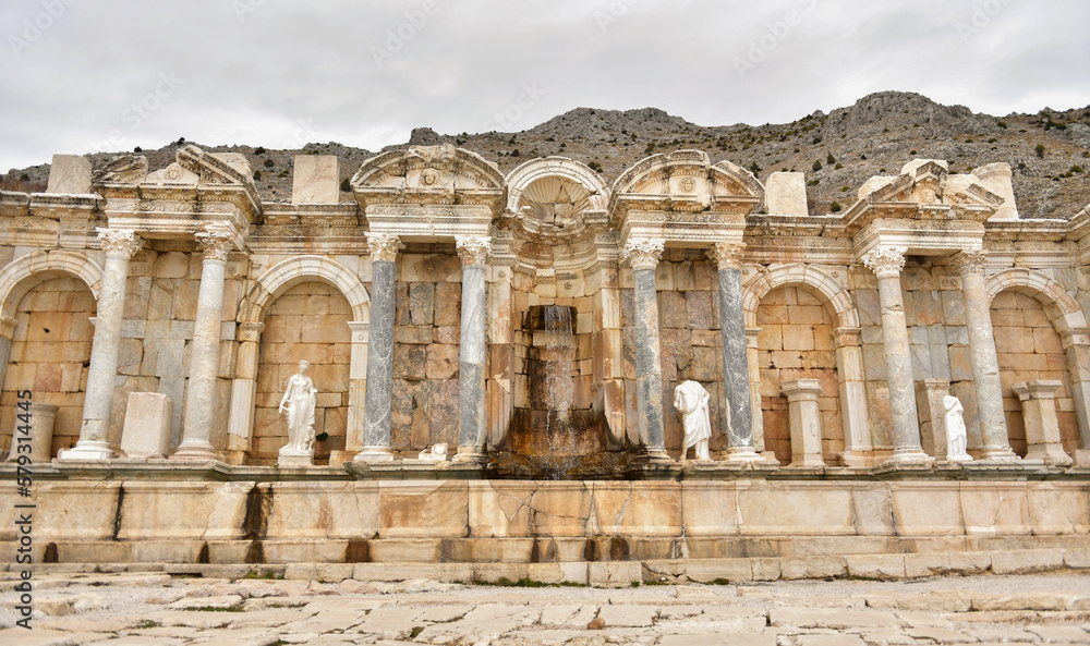 Historical Sagalassos Fountain
