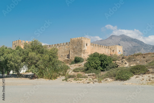 Frangokastello Fortress in Crete, Greece
