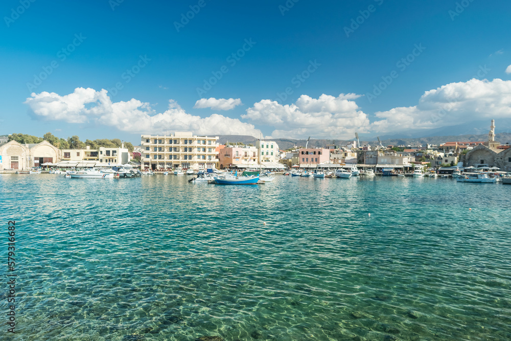 Old town of Hania in Crete, Greece Old town of Hania in Crete, Greece