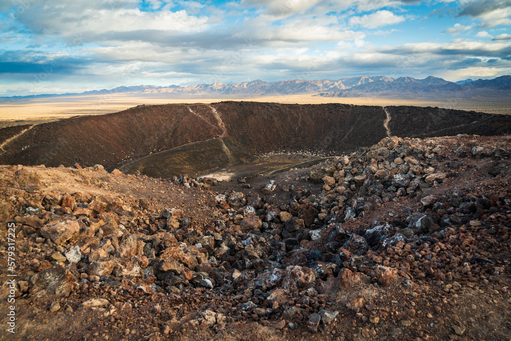 Overlook From Atop Amboy Crater