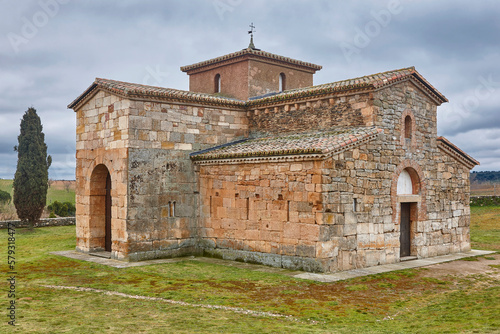 Romanesque chapel. San Pedro de la Nave. Campillo, Zamora, Spain
