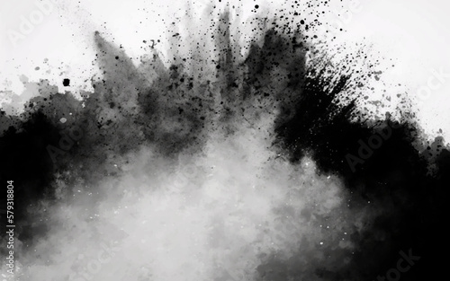 white and black Dirty grunge texture background with space. texture of cracks, chips, dot. Dirty monochrome pattern of the old worn surface. white and black dust background. 