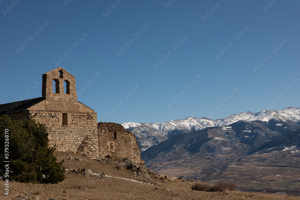 Fototapeta premium church in the mountain