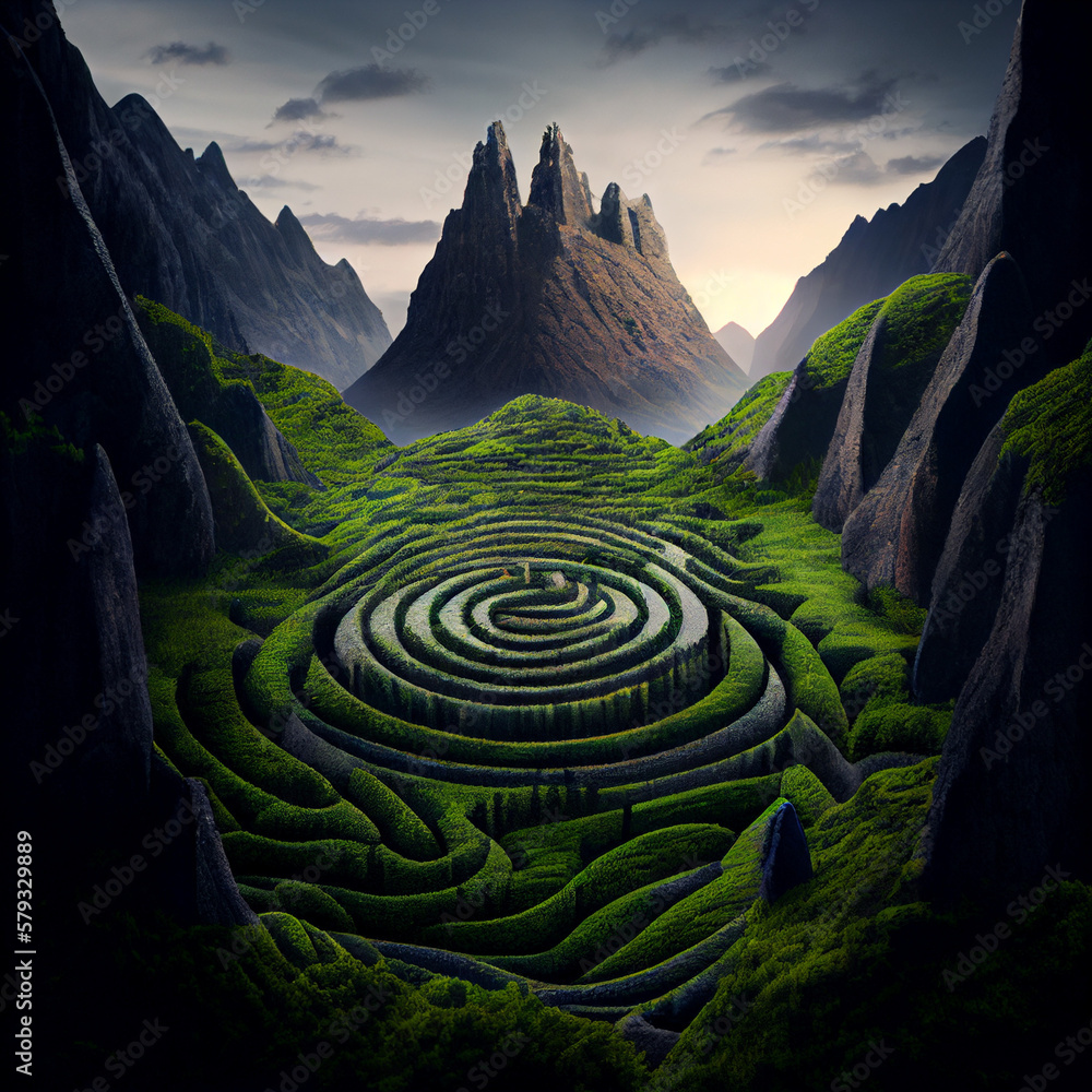 Irrgarten oder Labyrinth ?! Der Weg ist meist das Ziel im Leben zum