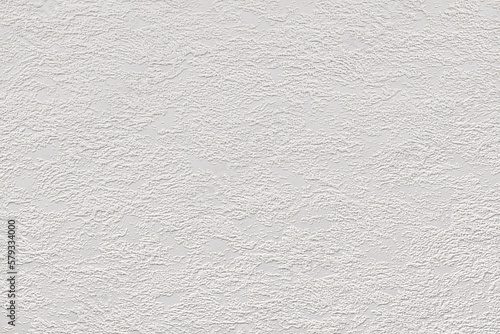 White texture of paper wallpaper with abstract stains. Plastered embossed wall.