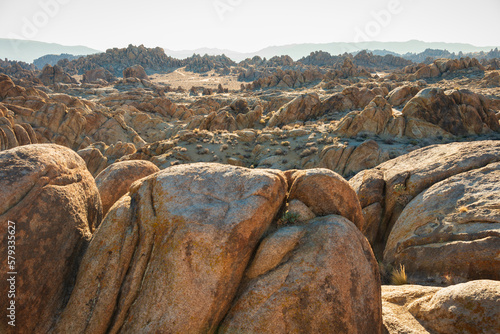 Boulders and Rock Formations at Alabama Hills photo