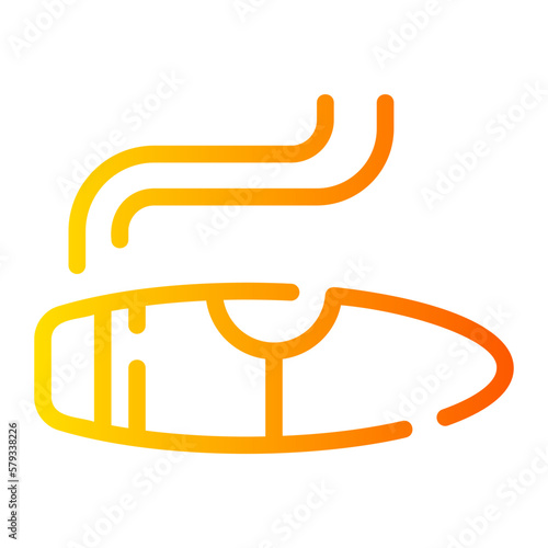 cigar gradient icon
