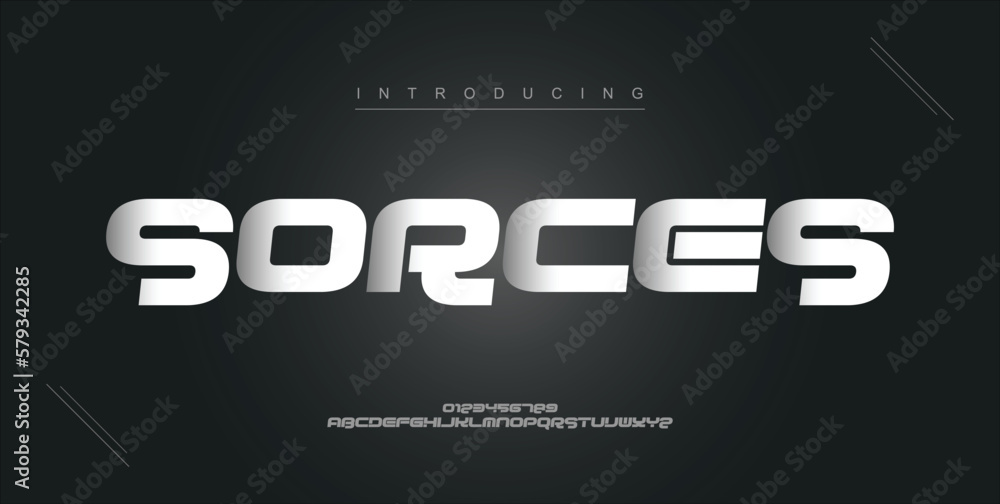 Sources digital modern alphabet new font. Creative abstract urban, futuristic, fashion, sport, minimal technology typography. Simple vector illustration with number Sources digital modern alphabet new font. Creative abstract urban, futuristic, fashion, sport, minimal technology typography. Simple vector illustration with number