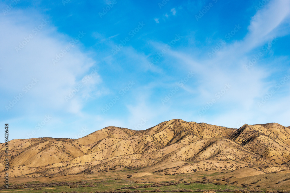 The Jagged Mountains of Carrizo Plain National Monument