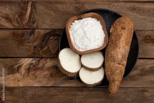 Cassava; Organic cassava starch Raw - Manihot esculenta