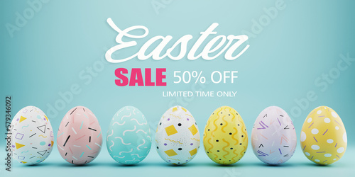 Photography Easter sale banner design