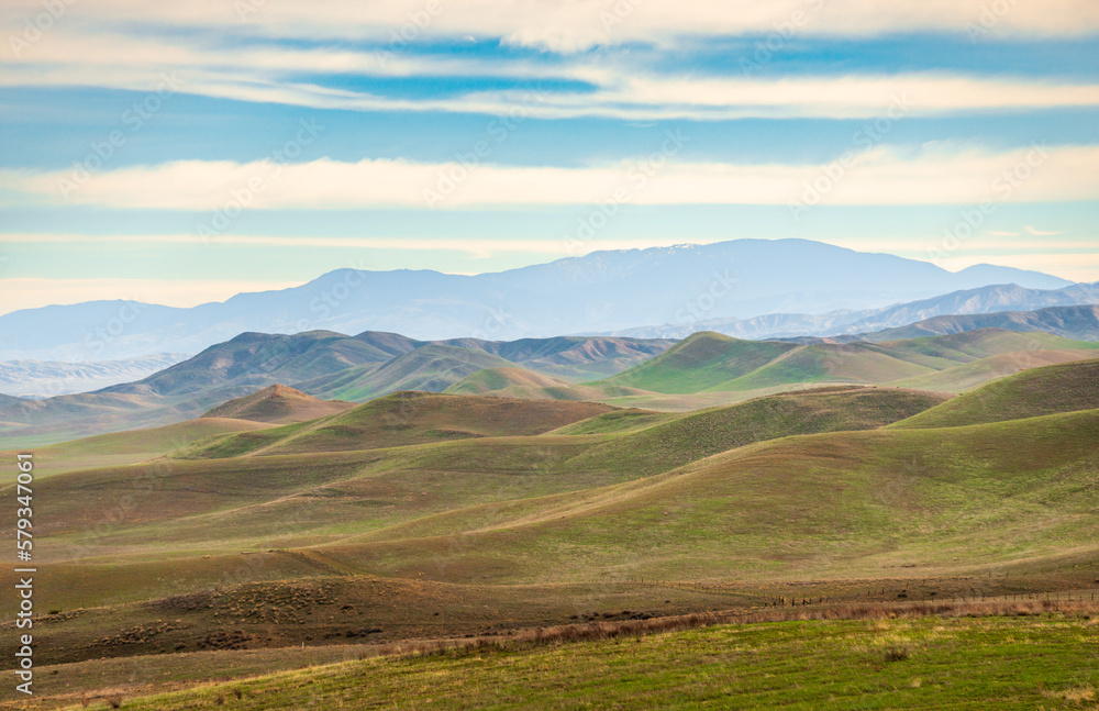 The Rolling Hills of Carrizo Plain National Monument