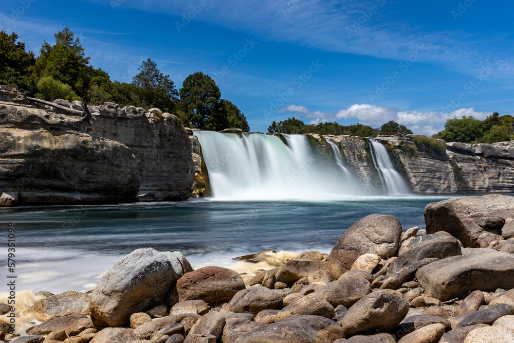 Fototapeta premium waterfall on the river