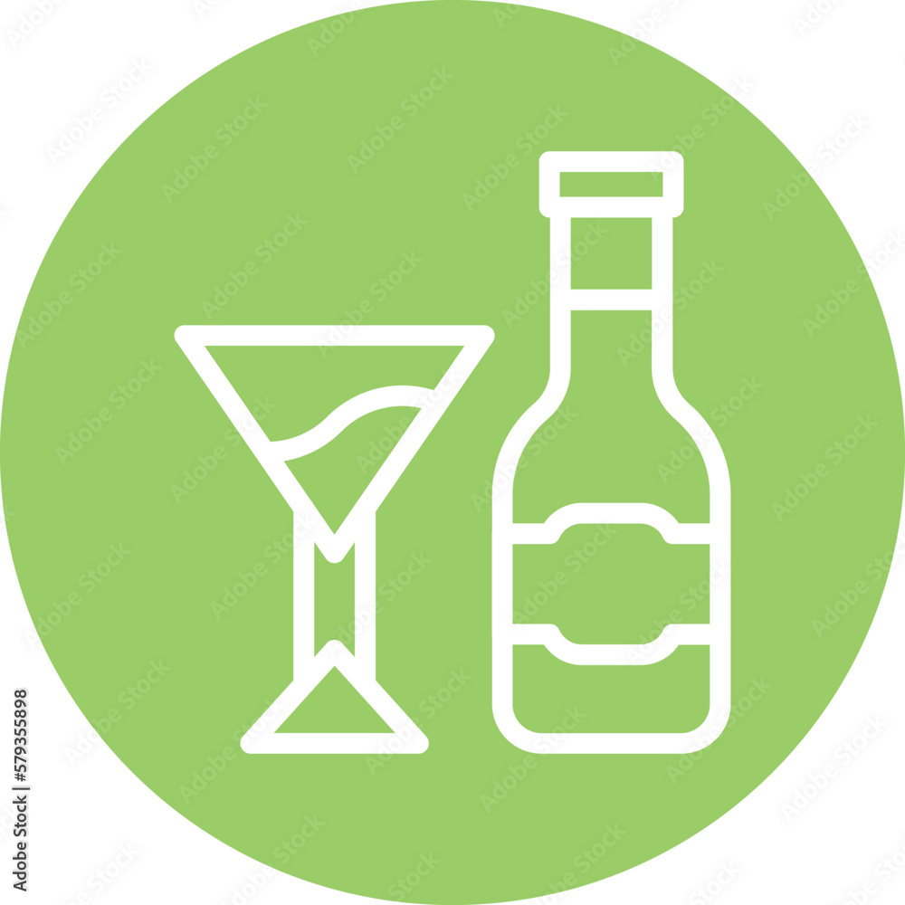 Vector Design Wine Icon Style Vector Design Wine Icon Style