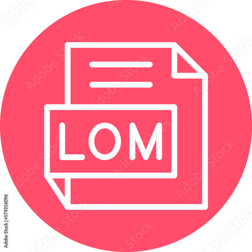 Vector Design LOM Icon Style