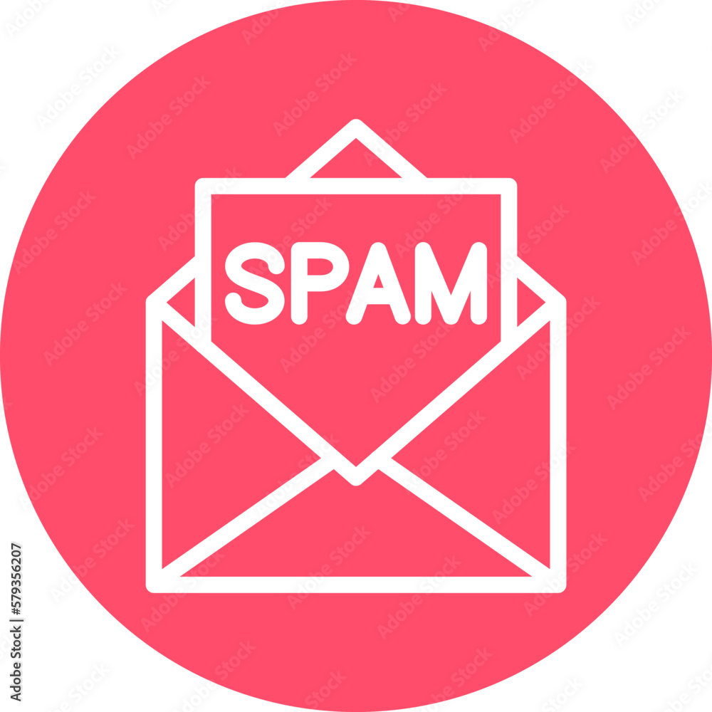 Vector Design Spam Icon Style Vector Design Spam Icon Style