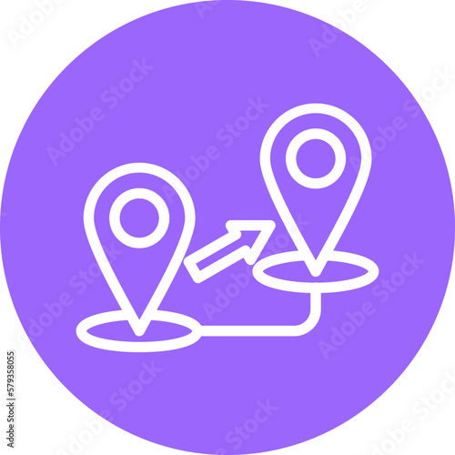 Vector Design Migration Icon Style