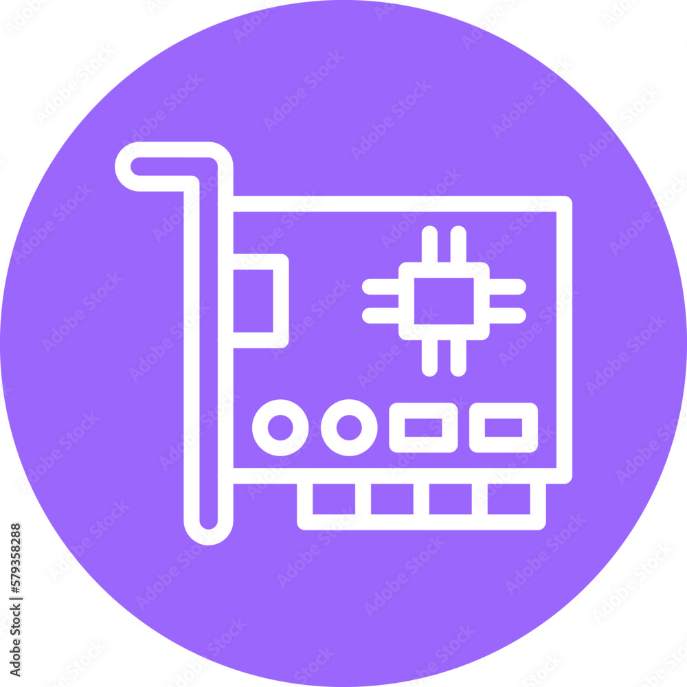 Vector Design Network Interface Card Icon Style Vector Design Network Interface Card Icon Style