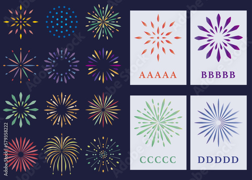 花火　firework