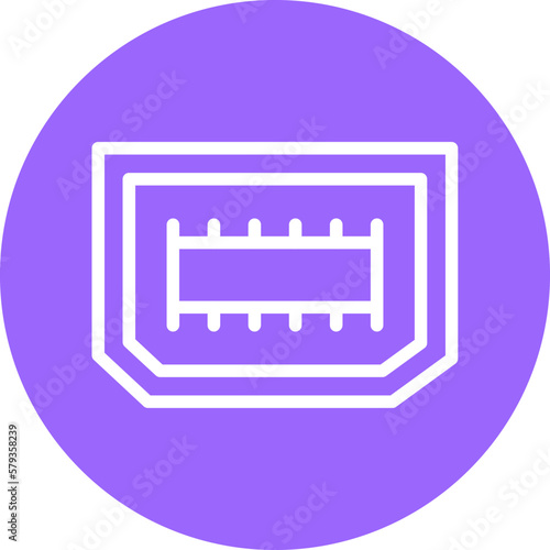 Vector Design Hdmi Port Icon Style