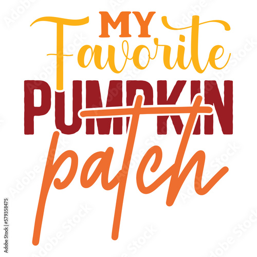 My Favorite Pumpkin Patch