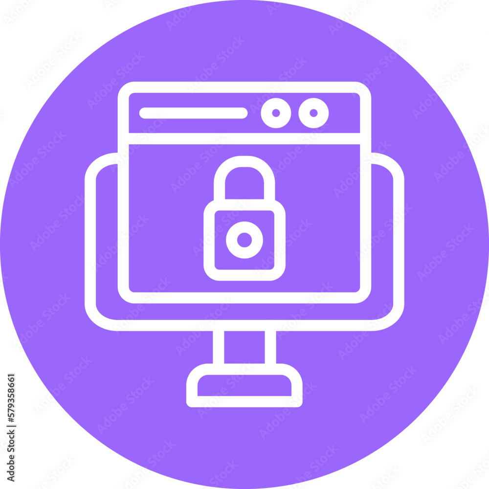 Vector Design Security System Icon Style Vector Design Security System Icon Style