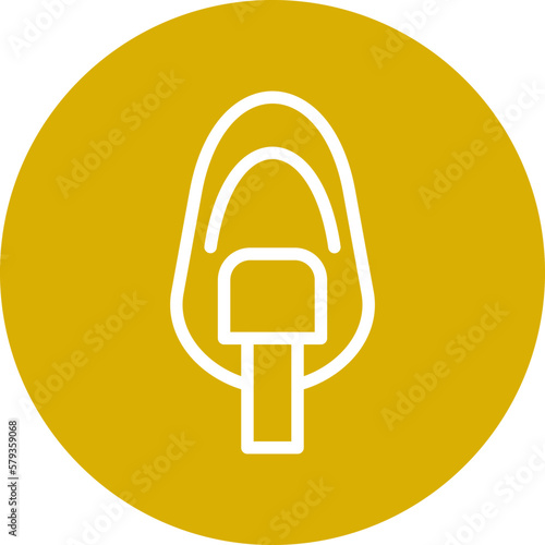 Vector Design Oxygen Mask Icon Style
