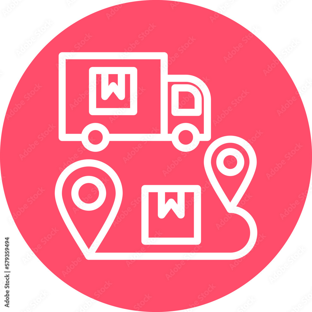Vector Design Logistics Delivery Icon Style Vector Design Logistics Delivery Icon Style