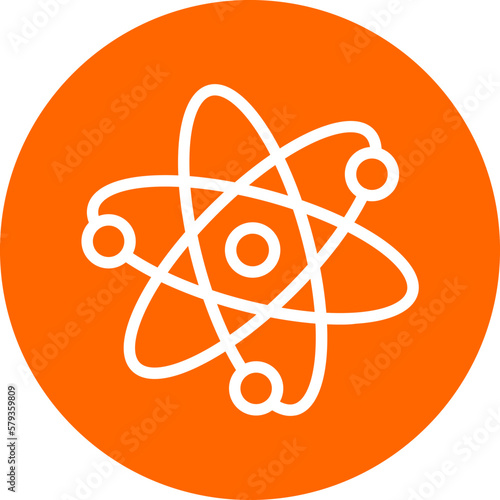 Vector Design Atom Icon Style