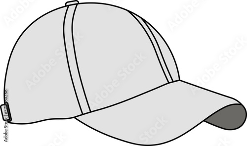baseball cap vector illustration
