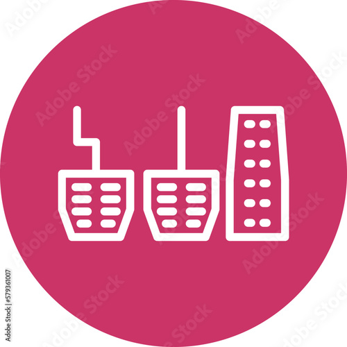 Vector Design Pedals Icon Style