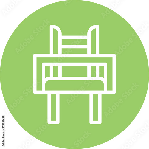 Vector Design Baby Chair Icon Style