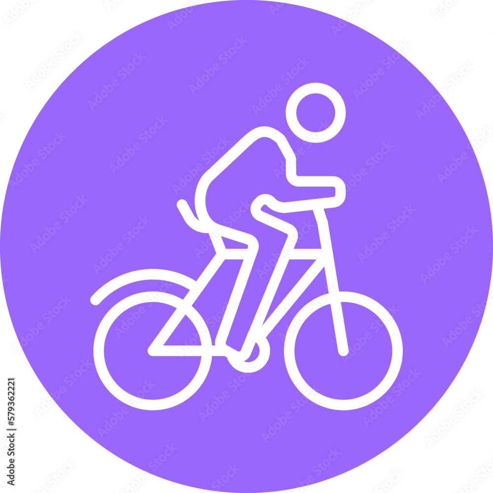 Obraz premium Vector Design Cycling Icon Style