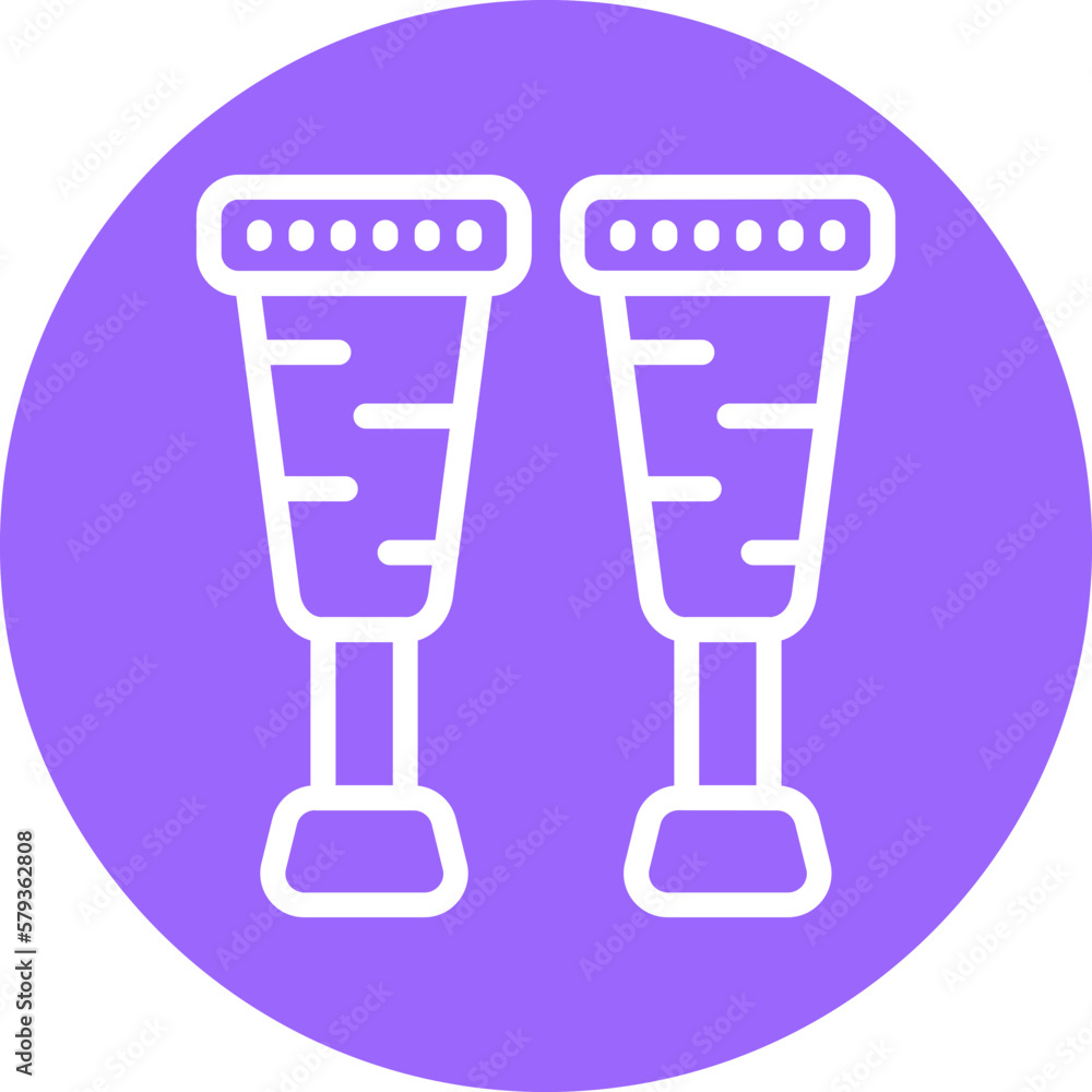 Vector Design Pegleg Icon Style Vector Design Pegleg Icon Style