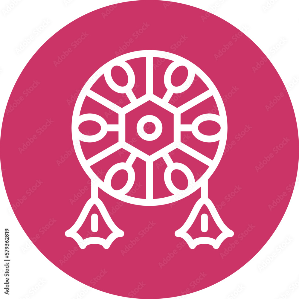 Vector Design Dreamcatcher Icon Style Vector Design Dreamcatcher Icon Style