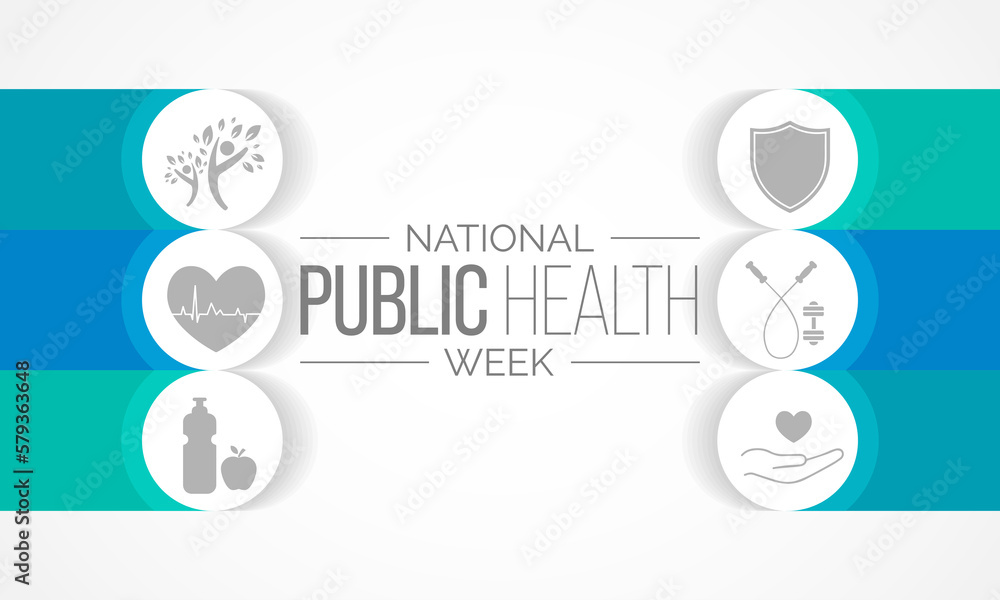 National Public health week observed each year During first full week of April across United states. Vector illustration National Public health week observed each year During first full week of April across United states. Vector illustration