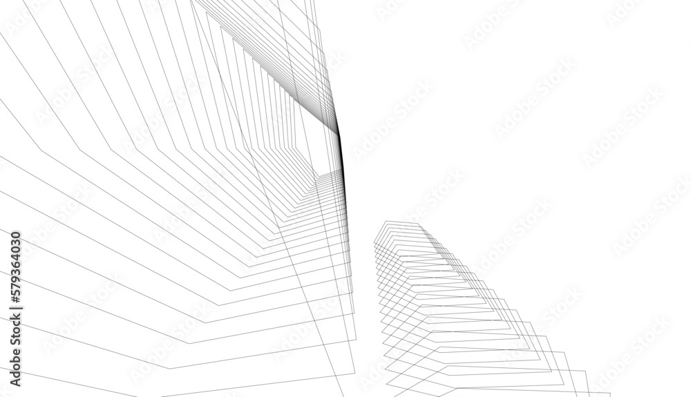 abstract architecture 3d drawing abstract architecture 3d drawing