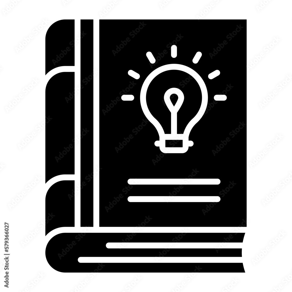 Idea book vector design in modern and trendy style Idea book vector design in modern and trendy style
