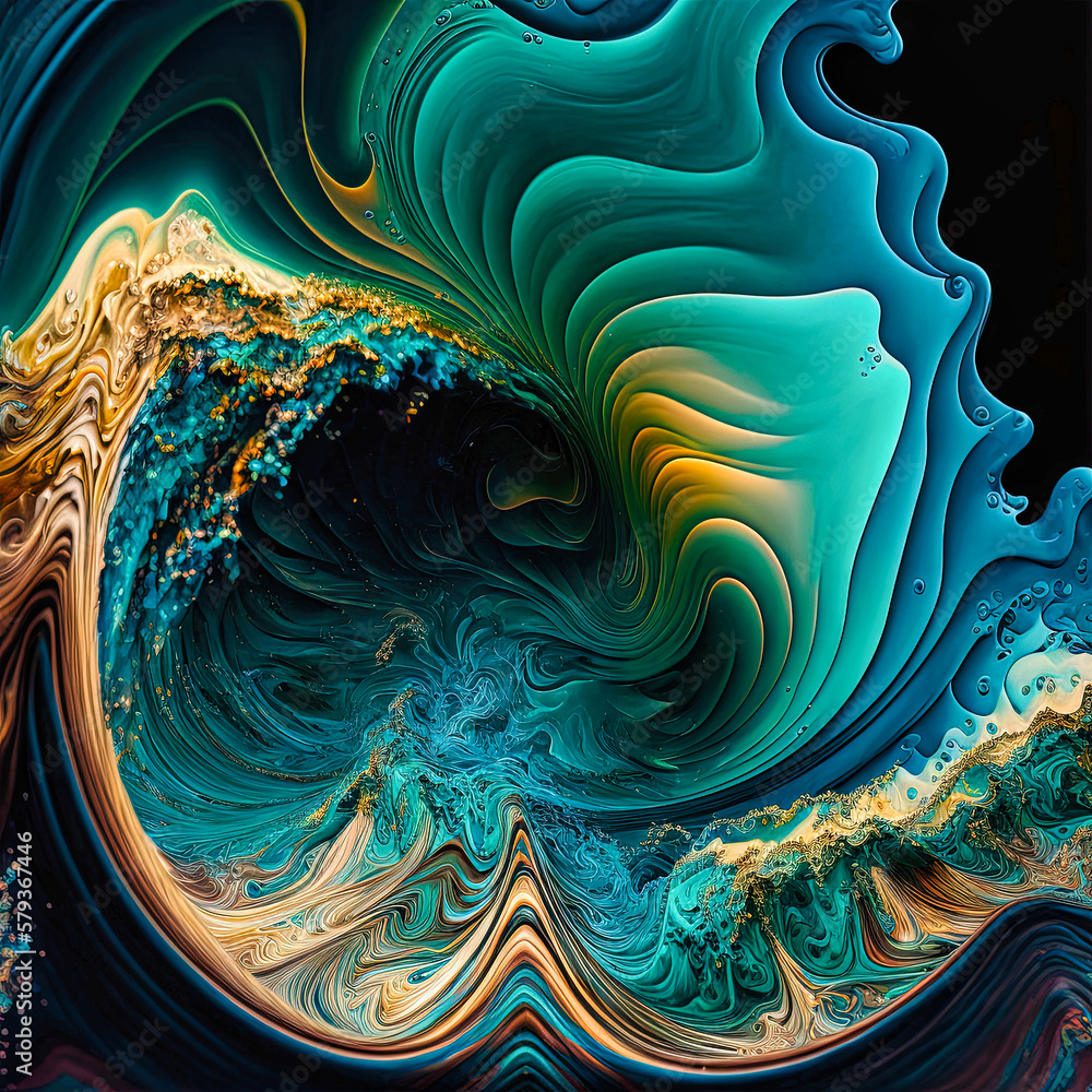 Marble, ink, paint, abstraction. Close-up image. Colorful abstract painting background. Oil paint with a high textured texture. Art to print. Printable artwork Generative AI Marble, ink, paint, abstraction. Close-up image. Colorful abstract painting background. Oil paint with a high textured texture. Art to print. Printable artwork Generative AI