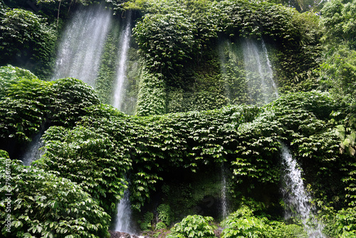 Waterfalls of Lombok in Indonesia