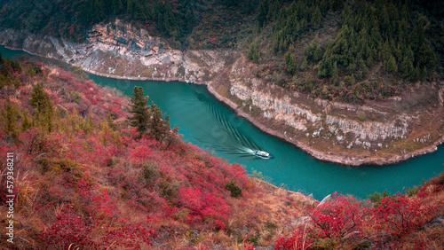 Chongqing wushan small big NingHe scenery photo