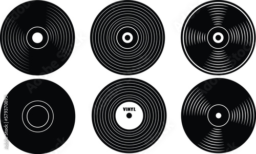 Set of Vinyl records 
