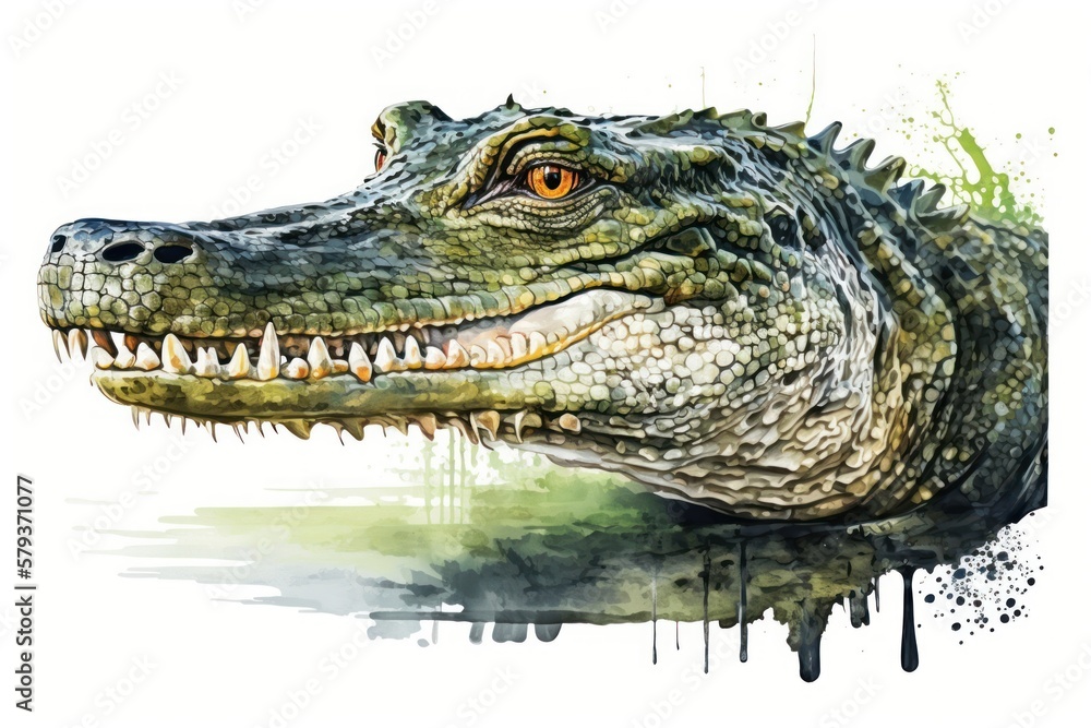 Obraz premium crocodile in the zoo