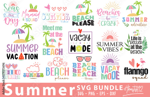 Summer SVG Bundle.