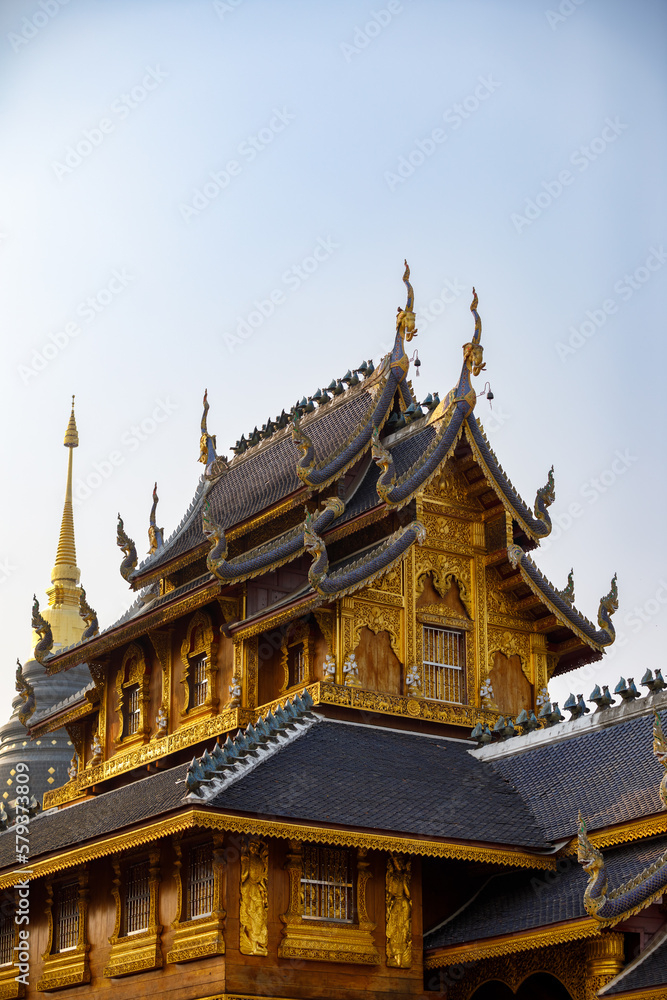 Wat Ban Den, Mae Tang Chiangmai Thailand.