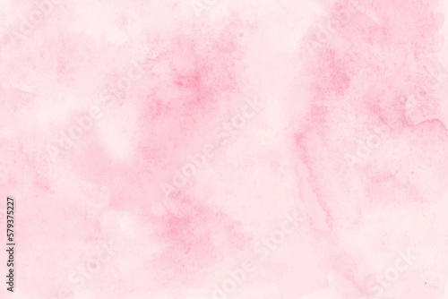 Abstract pink watercolor background. Paint brush paper textured stain canvas element. Pastel soft water color pattern. Abstract pink texture. Art watercolor background for wallpaper design