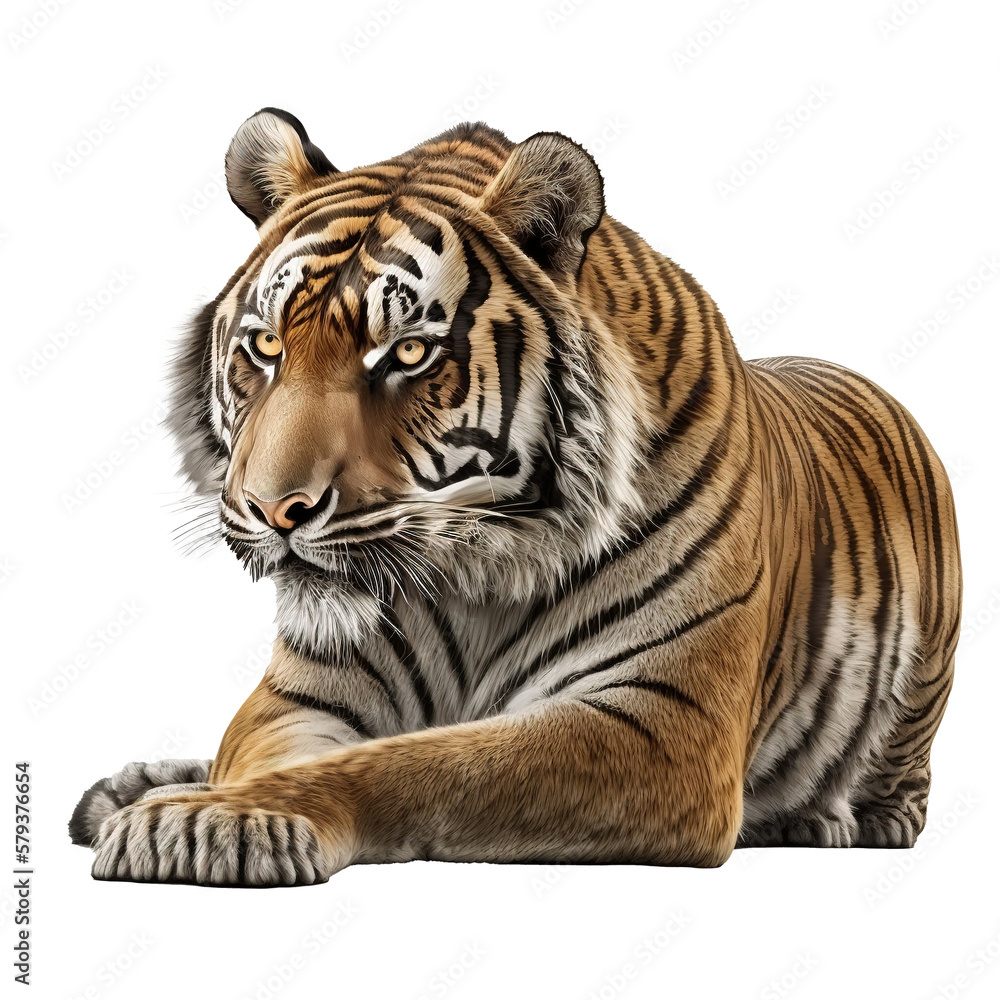 Obraz premium brown tiger