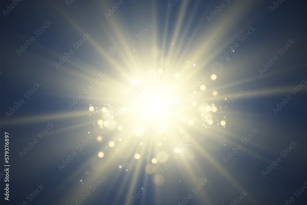Special lens flash, light effect. The flash flashes rays and searchlight. illust.White glowing light. Beautiful star Light from the rays. The sun is backlit. Bright beautiful star. Sunlight. Glare.
Special lens flash, light effect. The flash flashes rays and searchlight. illust.White glowing light. Beautiful star Light from the rays. The sun is backlit. Bright beautiful star. Sunlight. Glare.
